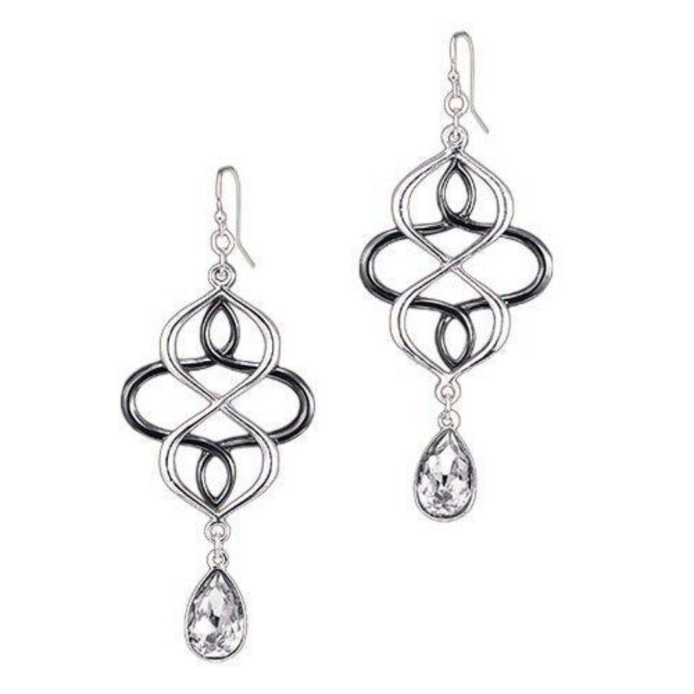 OPEN LOOP TEARDROP EARRINGS ~ NEW!!!